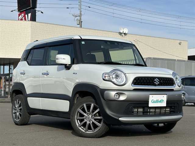 スズキ クロスビー HYBRID MZ 道東・釧路十勝 2021(令3)年 3.3万km ピュアホワイトP 4WD/ワンオーナー/純正ナビ/（CD/DVD/BT/ラジオ）/全方位カメラ/バックカメラ/アクティブクルーズコントロール/ステアリングスイッチ/純正エンジンスターター/スペアキー/スマートキー/プッシュスタート/パーキングアシスト/アイドリングストップ/前後ドライブレコーダー/純正フロアマット/シートヒーター（運＋助）/前後コーナーセンサー/レーンキープアシスト/オートライト/ダウンヒルアシストコントロール/フォグランプ/社外AW付スタッドレスタイヤタイヤ/純正AW付サマータイヤ/取扱説明書/保証書/記録簿