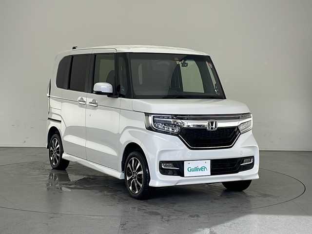 ホンダ Ｎ ＢＯＸ カスタム G EX ホンダセンシング 長野県 2019(令1)年 4.6万km プラチナホワイトパール ４WD/純正メモリナビ（型番：VXM-194VFi)/（フルセグTV/CD/DVD/Bluetooth/USB）/TVキャンセラー/バックカメラ/クルーズコントロール（追従あり）/レーンキープアシスト/衝突被害軽減システム/ステアリングスイッチ/電動格納ミラー/ウィンカーミラー/ドアミラーヒーター/フロントフォグランプ/LEDヘッドライト/オートライト/社外ドライブレコーダー前後/純正フロアマット/純正アルミホイール/両側パワースライド/シートヒーター（運転席：助手席）/プッシュスタート/スマートキー