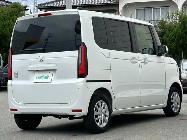 ホンダ Ｎ ＢＯＸ 山形県 2024(令6)年 0.1万km未満 プラチナホワイトパール 4WD/アダプティブクルーズコントロール/アイドリングストップ/レーンキープアシスト/先行車発進お知らせ/標識認識機能/車線逸脱警報/衝突被害軽減ブレーキ/盗難防止装置/LEDオートライト/両側パワースライドドア/前席シートヒーター/コーナーセンサー/プッシュスタート/電動パーキングブレーキ/ウィンカーミラー