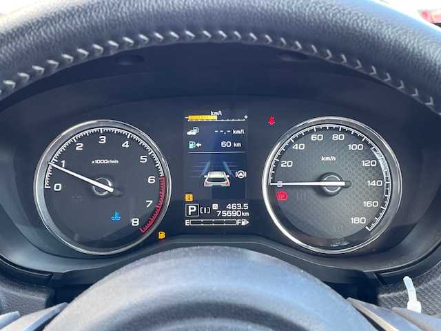 スバル フォレスター プレミアム 宮城県 2018(平30)年 7.6万km ホライゾンブルーP 登録時走行距離75690kｍ/アラウンドビューモニター/クルーズコントロール（追従走行あり）/レーンキープアシスト/パワーバックドア/アイドリングストップ/横滑り防止装置/ビルトインETC/衝突軽減システム/電動パーキング/パワーシート（全席）/シートヒーター（全席）/ハーフレザーシート/ステアリングリモコン/メモリーシート（D席）/デジタルインナーミラー/純正ナビ/フルセグTV・Bluetooth・AM・FM・USB/ステアリングヒーター/ステアリングリモコン/ウインカーミラー/ドアバイザー/純正アルミホイール/純正LEDヘッドライト/フォグランプ