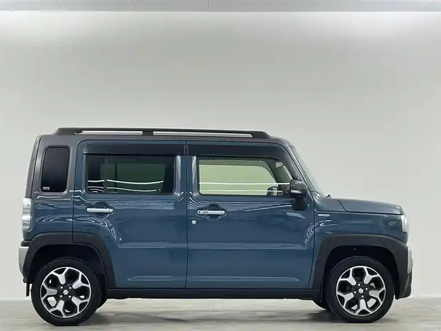 スズキ ハスラー Jスタイル ターボ 埼玉県 2020(令2)年 4.4万km デニムブルー ガンメタリック 2トーン 純正９型ナビ　/全方位　/温シート　/ドラレコ　/ＬＥＤヘッドライト　/スマートキー　/フルセグＴＶ　/純正フロアマット/純正１５インチアルミホイール/衝突軽減　/追従走行　/レーンキープ　/ルーフレール