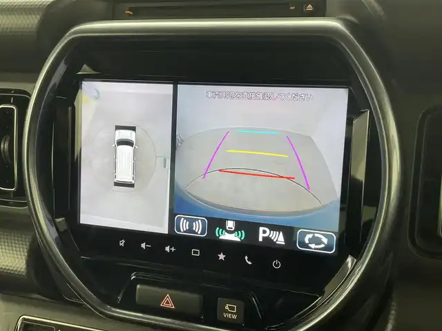 スズキ ハスラー Jスタイル ターボ 埼玉県 2020(令2)年 4.4万km デニムブルー ガンメタリック 2トーン 純正９型ナビ　/全方位　/温シート　/ドラレコ　/ＬＥＤヘッドライト　/スマートキー　/フルセグＴＶ　/純正フロアマット/純正１５インチアルミホイール/衝突軽減　/追従走行　/レーンキープ　/ルーフレール