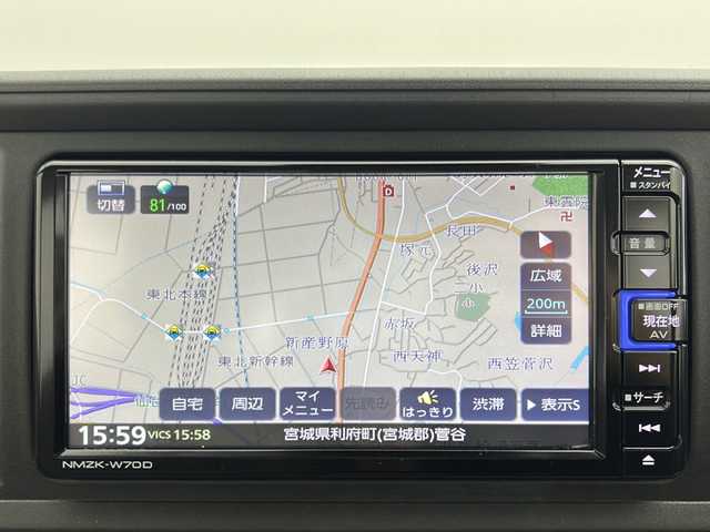 ダイハツ ブーン X SAⅢ 宮城県 2020(令2)年 5万km ホワイト 純正ナビ(AM/FM/CD/DVD/BT/フルセグTV)/スマートアシスト　/　・衝突回避支援ブレーキ機能　/　・トラクションコントロール　/　・オートハイビーム　/　・レーンキープアシスト/前後コーナーセンサー/ライトレベライザー　/アイドリングストップ　/ビルトインＥＴＣ　/プッシュスタート　/純正フロアマット/純正ホイールキャップ