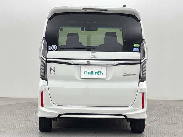 ホンダ Ｎ ＢＯＸ カスタム G L ターボ ホンダセンシング 新潟県 2018(平30)年 5.5万km プラチナホワイトパール ワンオーナー/衝突被害軽減システム/レーンキープアシスト/純正8インチナビ/　（フルセグTV/BT/CD/DVD/AM/FM）/バックカメラ/両側パワースライドドア/レーダークルーズコントロール/LEDオートライト/ハーフレザーシート/純正15インチアルミホイール/ステアリングスイッチ/アイドリングストップ/USBポート/スマートキー/ビルトインETC