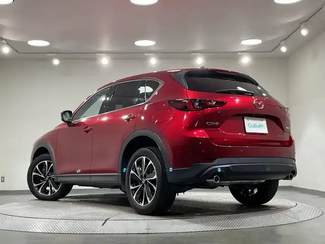 マツダ ＣＸ－５ XD Lパッケージ 愛知県 2022(令4)年 2.7万km ソウルレッドクリスタルM 純正１０．２５インチナビ/３６０°ビュー・モニター/衝突軽減ブレーキ/レーダークルーズコントロール/車線逸脱警報/クリアランスソナー/ブラインドスポットモニター/パワーバックドア/ヘッドアップディスプレイ/電動パーキングブレーキ/ブレーキホールド/パドルシフト/レザーシート/パワーシート【シートメモリー機能付】/シートヒーター/ハンドルヒーター/ドライブレコーダー/ETC/USB入力端子/アイドリングストップ/ISOFIX/純正フロアマット/純正19インチアルミホイール