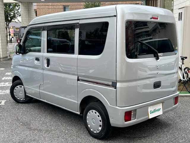 スズキ エブリイ JOIN 東京都 2021(令3)年 1.7万km シルキーシルバーメタリック ワンオーナー/社外メモリーナビ/フルセグTV/CD/DVD/Bluetooth/前後ドライブレコーダー/ABS/キーレス/スペアキー/保証書/取扱説明書