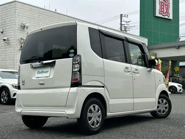 ホンダ Ｎ ＢＯＸ G Lパッケージ 東京都 2012(平24)年 9.5万km プレミアムホワイトパール 純正ナビ/Bluetoothオーディオ/フルセグTV/DVD再生/純正フリップダウンモニター/バックカメラ/パワースライドドア/ETC/前後ドライブレコーダー/スマートキー×2