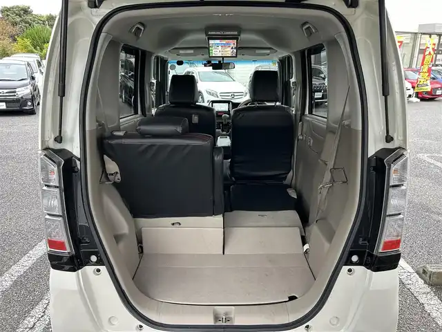 ホンダ Ｎ ＢＯＸ G Lパッケージ 東京都 2012(平24)年 9.5万km プレミアムホワイトパール 純正ナビ/Bluetoothオーディオ/フルセグTV/DVD再生/純正フリップダウンモニター/バックカメラ/パワースライドドア/ETC/前後ドライブレコーダー/スマートキー×2