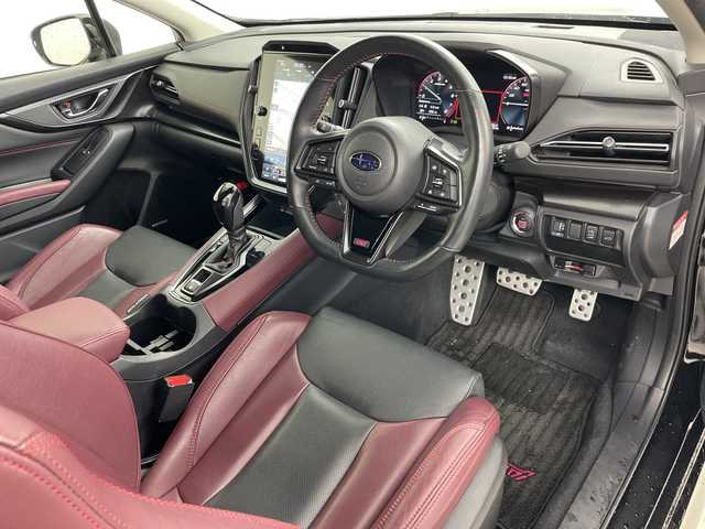 スバル レヴォーグ 1．8STIスポーツ EX 道央・札幌 2024(令6)年 5.1万km クリスタルブラックシリカ ・4WD/・11.6インチセンターインフォメーションディスプレイ/&TV&BT&USB&AUX/・パワーバックドア/・全方位カメラ/・アイサイト/・アダプティブクルーズコントロール/・レーンキープアシスト/・横滑り防止装置/・パドルシフト/・前席パワーシート/・全席シートヒーター/・電動格納ミラー/・ドアミラーヒーター/・AFS/・LEDヘッドライト/・オートライト/・スマートキー