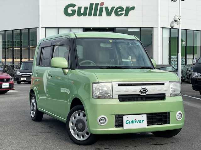 ダイハツ ムーヴ コンテ X VS 長崎県 2014(平26)年 7.5万km マスカットグリーンメタリック 社外SDナビ/CD/DVD/BT/フルセグTV/フォグランプ