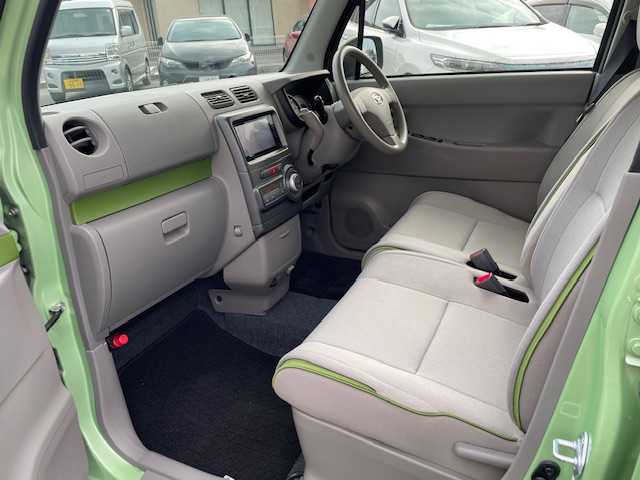 ダイハツ ムーヴ コンテ X VS 長崎県 2014(平26)年 7.5万km マスカットグリーンメタリック 社外SDナビ/CD/DVD/BT/フルセグTV/フォグランプ