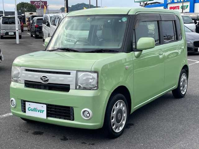 ダイハツ ムーヴ コンテ X VS 長崎県 2014(平26)年 7.5万km マスカットグリーンメタリック 社外SDナビ/CD/DVD/BT/フルセグTV/フォグランプ