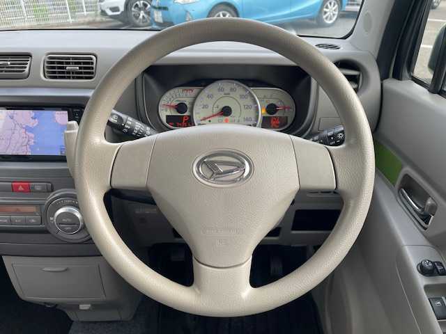 ダイハツ ムーヴ コンテ X VS 長崎県 2014(平26)年 7.5万km マスカットグリーンメタリック 社外SDナビ/CD/DVD/BT/フルセグTV/フォグランプ