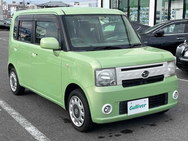 ダイハツ ムーヴ コンテ X VS 長崎県 2014(平26)年 7.5万km マスカットグリーンメタリック 社外SDナビ/CD/DVD/BT/フルセグTV/フォグランプ