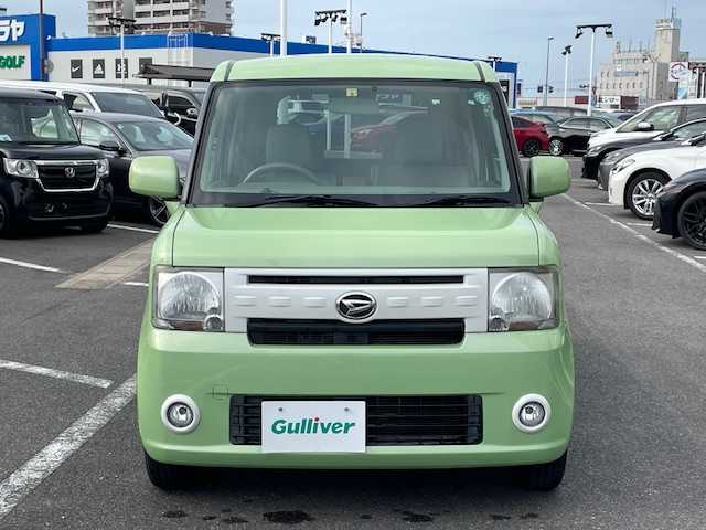 ダイハツ ムーヴ コンテ X VS 長崎県 2014(平26)年 7.5万km マスカットグリーンメタリック 社外SDナビ/CD/DVD/BT/フルセグTV/フォグランプ