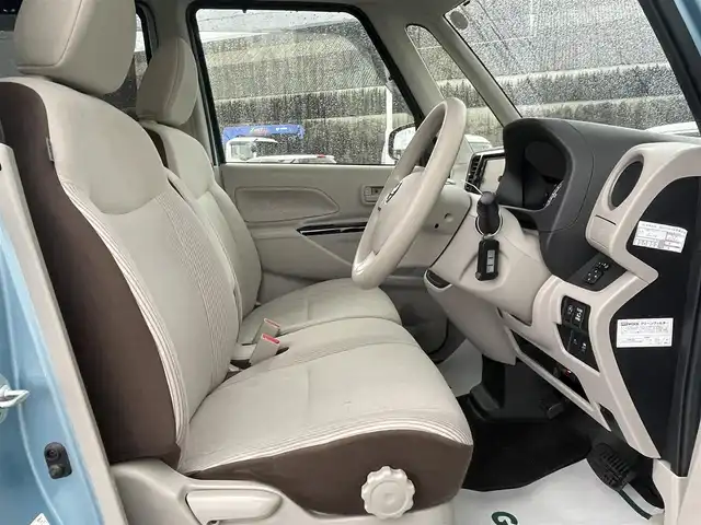 日産 デイズ ルークス X 山形県 2018(平30)年 6.4万km アイスブルー 4WD/衝突被害軽減システム/ワンオーナー/純正SDナビ/　　【CD BT フルセグ USB AUX】/アラウンドビューモニター/パワースライドドア/シートヒーター/アイドリングストップ/ステアリングスイッチ/電動格納ミラー/インテリジェントルームミラー/純正フロアマット/ドアバイザ―/インテリジェントキー/ETC