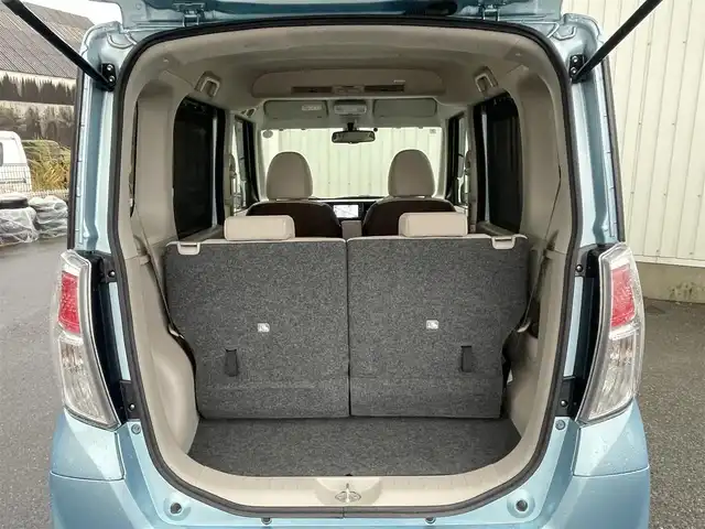 日産 デイズ ルークス X 山形県 2018(平30)年 6.4万km アイスブルー 4WD/衝突被害軽減システム/ワンオーナー/純正SDナビ/　　【CD BT フルセグ USB AUX】/アラウンドビューモニター/パワースライドドア/シートヒーター/アイドリングストップ/ステアリングスイッチ/電動格納ミラー/インテリジェントルームミラー/純正フロアマット/ドアバイザ―/インテリジェントキー/ETC