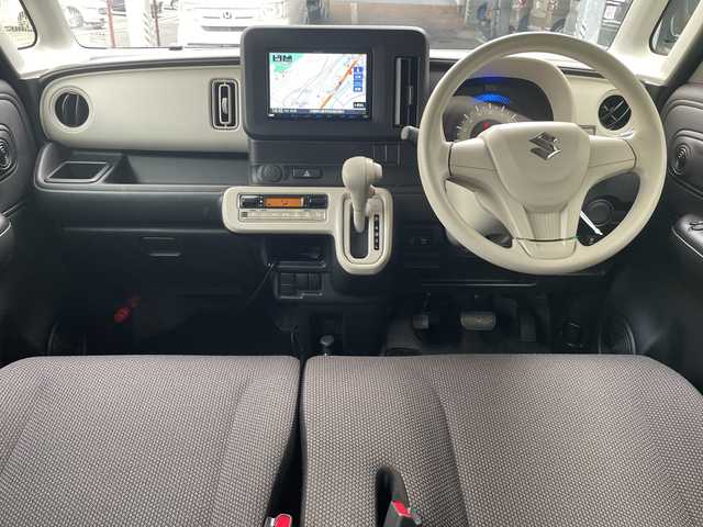 スズキ ワゴンＲ スマイル G 広島県 2021(令3)年 2.4万km オフブルーM 禁煙/セーフティサポート/・デュアルカメラブレーキサポート/・誤発進抑制機能/・後退時ブレーキサポート/・後方誤発進抑制機能/・車線逸脱警報機能/・ふらつき警報機能/・先行車発進お知らせ機能/・ハイビームアシスト/純正8インチナビ/CD/DVD/DTV/Bluetooth/バックカメラ/前後ドライブレコーダー/ETC/コーナーセンサー（リア）/純正フロアマット/純正ドアバイザー/リモコンキー/スペアキー