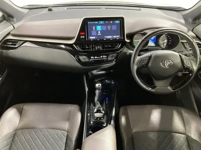 トヨタ Ｃ－ＨＲ ハイブリッド 1．8G 大阪府 2018(平30)年 3.6万km ブラックマイカ TRDエアロ シーケンシャル 純正9incナビ(フルセグ/DVD再生/Bluetooth) バックカメラ ETC 衝突軽減 レーダーC クリアランスソナー BSM トヨタセーフティセンス 前後ドラレコ
