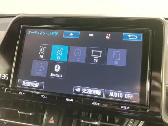 トヨタ Ｃ－ＨＲ ハイブリッド 1．8G 大阪府 2018(平30)年 3.6万km ブラックマイカ TRDエアロ シーケンシャル 純正9incナビ(フルセグ/DVD再生/Bluetooth) バックカメラ ETC 衝突軽減 レーダーC クリアランスソナー BSM トヨタセーフティセンス 前後ドラレコ