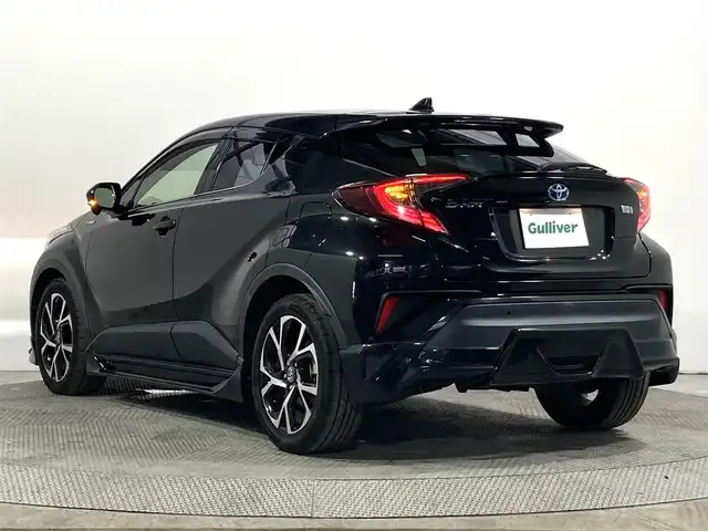 トヨタ Ｃ－ＨＲ ハイブリッド 1．8G 大阪府 2018(平30)年 3.6万km ブラックマイカ TRDエアロ シーケンシャル 純正9incナビ(フルセグ/DVD再生/Bluetooth) バックカメラ ETC 衝突軽減 レーダーC クリアランスソナー BSM トヨタセーフティセンス 前後ドラレコ