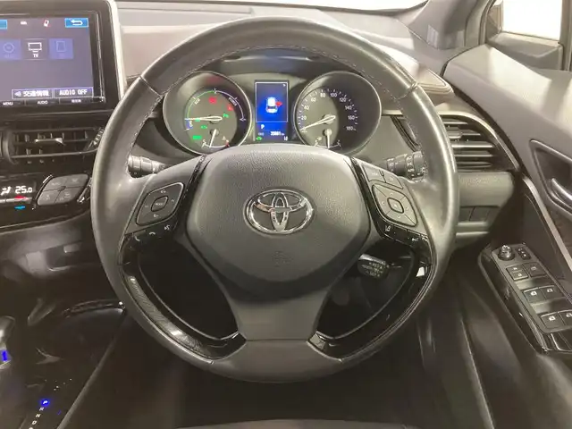 トヨタ Ｃ－ＨＲ ハイブリッド 1．8G 大阪府 2018(平30)年 3.6万km ブラックマイカ TRDエアロ シーケンシャル 純正9incナビ(フルセグ/DVD再生/Bluetooth) バックカメラ ETC 衝突軽減 レーダーC クリアランスソナー BSM トヨタセーフティセンス 前後ドラレコ