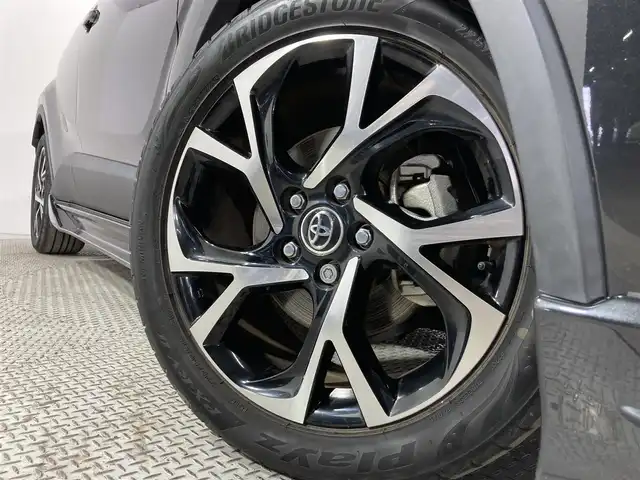 トヨタ Ｃ－ＨＲ ハイブリッド 1．8G 大阪府 2018(平30)年 3.6万km ブラックマイカ TRDエアロ シーケンシャル 純正9incナビ(フルセグ/DVD再生/Bluetooth) バックカメラ ETC 衝突軽減 レーダーC クリアランスソナー BSM トヨタセーフティセンス 前後ドラレコ