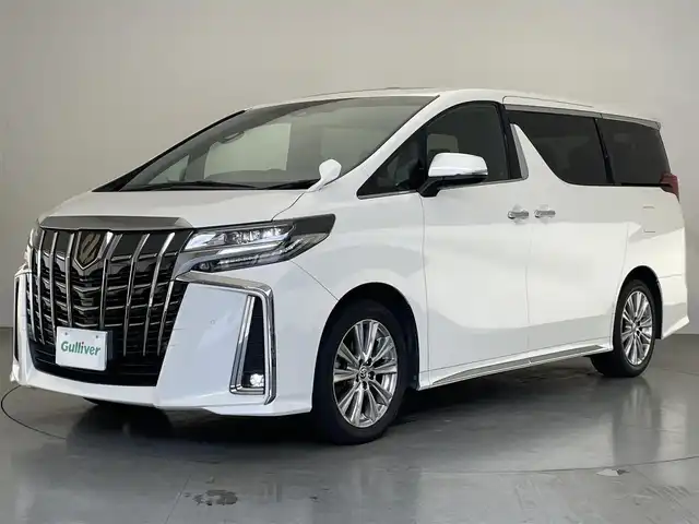 トヨタ アルファード S タイプゴールド 愛知県 2020(令2)年 5.5万km ホワイトパールクリスタルシャイン 純正９型ＤＡナビ　ツインムーンルーフ　純正１２．１型後席モニター　デジタルインナーミラー　ＤＶＤ再生　ＢＳＭ　パワーバックドア　ＥＴＣ　３眼ＬＥＤヘッドライト　ＡＣ１００Ｖ　衝突軽減　ｎａｎｏｅ　禁煙車　スペアタイヤ