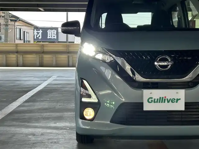 日産 デイズ HWS X プロパイロットED 静岡県 2019(令1)年 5.4万km アッシュブラウン/ソーダブルー ２トーン/エマージェンシーブレーキ/車線逸脱警報機能/車線逸脱防止支援/プロパイロット/パイオニア楽ナビ/ＤＶＤ再生/フルセグＴＶ/全周囲カメラ/ＥＴＣ/ＬＥＤヘッドライト/フォグランプ/オートハイビーム/純正フロアマット/純正１４ＡＷ