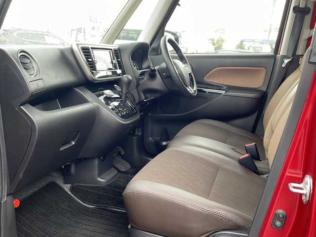 日産 デイズ ルークス ハイウェイスター Gターボ 徳島県 2018(平30)年 5.6万km スパークリングレッド/ブラック 2トーン 純正7インチナビ【MM317D-W】/（Bluetooth/フルセグTV/CD/DVD/AM/FM）/両側パワースライドドア/クルーズコントロール/LEDヘッドライト/オートハイビーム/ドライブレコーダー/ETC/純正15AW/純正フロアマット/プッシュスタート/スマートキー/スペアキー