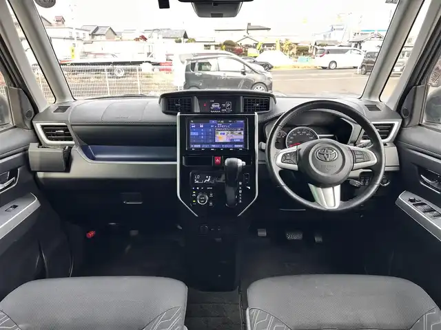 トヨタ ルーミー カスタムG 宮城県 2019(平31)年 6.2万km パールホワイトⅢ コンフォートパッケージ/・シートヒーター（運転席/助手席）/・シートバックテーブル（運転席/助手席）/＝＝＝/スマートアシスト3/・衝突回避支援ブレーキ機能/・衝突警報機能/・車線逸脱警報機能/・誤発進抑制制御機能/・先行車発進お知らせ機能/・オートハイビーム/・コーナーセンサー/純正9インチナビ（NSZT-Y68T）/・CD/DVD/Bluetooth/フルセグTV/バックカメラ/ビルトインETC/ドライブレコーダー/両側パワースライドドア/クルーズコントロール/ステアリングスイッチ/LEDオートヘッドランプ/フォグランプ/革巻きステアリング/前席シートヒーター/スマートキー＆プッシュスタート/スペアキー/電動格納ミラー/純正14インチAW/フロアマット/ドアバイザー/取扱説明書/保証書