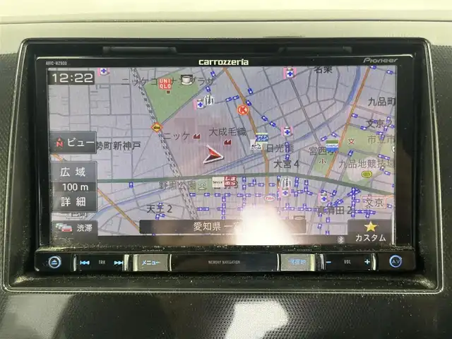 スズキ ワゴンＲ スティングレー リミテッドⅡ 愛知県 2012(平24)年 9.2万km パールホワイト パイオニア製7V型ワイド楽ナビ　　　　/　　・CD/DVD/BT/フルセグ/バックカメラ/ETC/ベンチシート/フルフラットシート/シートヒーター/オートライト/キセノンヘッドライト/エアバック/取扱説明書/保証書/スマートキー/スペアキー