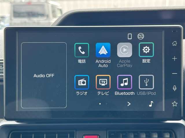 ダイハツ タント X 滋賀県 2023(令5)年 4.7万km シャイニングホワイトパール ガソリン/2WD(FF)/CVT/片側パワースライド/9インチ純正ディスプレイオーディオ/(FM/AM/フルセグ/Bluetooth/HDMI)/バックカメラ/ETC/スマートアシスト/・プリクラッシュブレーキアシスト	/・踏み間違い防止アシスト	/・レーンキープアシスト	/・標識検知機能	/運転席・助手席シートヒーター/アイドリングストップ/電動格納ミラー/電動パーキング/ブレーキホールド/ステアリングスイッチ/オートライト/LEDヘッドライト/ヘッドライトライトレベリング/フルオートエアコン/スマートキー/スペアキー/純正フロアマット