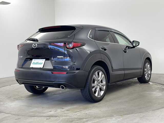 マツダ ＣＸ－３０ XD Lパッケージ 兵庫県 2020(令2)年 4.7万km ジェットブラックマイカ ・純正ナビ/CD/DVD/BT/TV/・i-ACTIVSENSE/・360度セーフティパッケージ/・ドラポジ支援パッケージ/・スマートブレーキサポート/・レーダークルーズコントロール/・パドルシフト/・前後コーナーセンサー/・BSM/・HUD/・全方位カメラ/・パワーバックドア/・前席シートヒーター/・運転席パワーシート/・運転席メモリーシート/・レザーシート/・ビルトインETC/・前後ドライブレコーダー/・ステアリングリモコン/・パドルシフト/・LEDオートライト/・オートマチックハイビーム/・純正18インチアルミホイール/・スマートキー/・スペアキー/・プッシュスタート/・W＋サイドエアバッグ/・カーテンエアバッグ