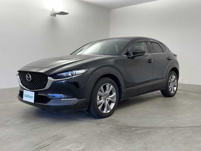 マツダ ＣＸ－３０ XD Lパッケージ 兵庫県 2020(令2)年 4.7万km ジェットブラックマイカ ・純正ナビ/CD/DVD/BT/TV/・i-ACTIVSENSE/・360度セーフティパッケージ/・ドラポジ支援パッケージ/・スマートブレーキサポート/・レーダークルーズコントロール/・パドルシフト/・前後コーナーセンサー/・BSM/・HUD/・全方位カメラ/・パワーバックドア/・前席シートヒーター/・運転席パワーシート/・運転席メモリーシート/・レザーシート/・ビルトインETC/・前後ドライブレコーダー/・ステアリングリモコン/・パドルシフト/・LEDオートライト/・オートマチックハイビーム/・純正18インチアルミホイール/・スマートキー/・スペアキー/・プッシュスタート/・W＋サイドエアバッグ/・カーテンエアバッグ