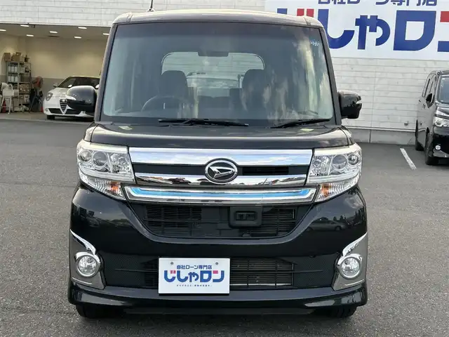 ダイハツ タント カスタム X トップED SA 東京都 2014(平26)年 6.4万km ブラックマイカメタリック (株)IDOMが運営する【じしゃロン昭島店】の自社ローン専用車両になります。/こちらは現金またはオートローンご利用時の価格です。自社ローンご希望の方は別途その旨お申付け下さい	/純正ナビ（ＳＤ・CD・ＴＶ・ＵＳＢ）/バックカメラ/衝突軽減/プッシュボタンスタート/スマートキー/片側（左後）パワースライドドア/リアブラインド/電格ミラー/ウィンカーミラー/シートリフター/AUTOライト/純正フロアマット/純正アルミホイール/純正ドアバイザー