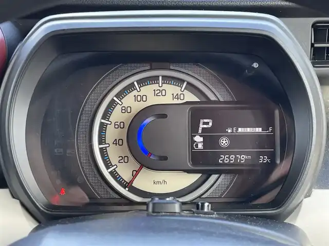 スズキ スペーシア HYBRID G 道東・釧路十勝 2021(令3)年 2.7万km ブルーイッシュブラックパール3 4WD/社外SDナビ/・フルセグ/BT/CD/ラジオ/前後ドライブレコーダー/デュアルセンサーブレーキサポートII/レーンキープアシスト/コーナーセンサー/アイドリングストップ/運転席シートヒーター /両側スライドドア/プッシュスタート/フロアマット/ドアバイザー/スタッドレスアルミ積込