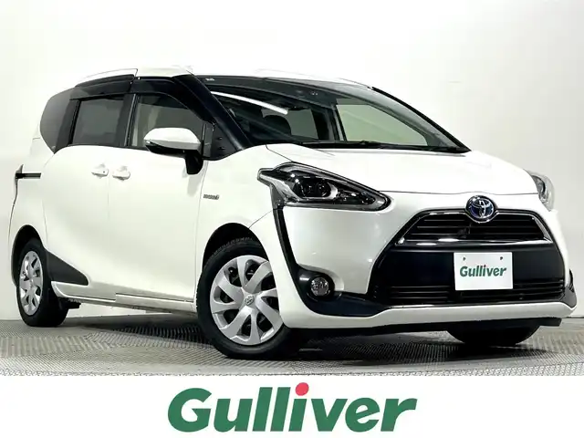 トヨタ シエンタ ハイブリッド G クエロ 大阪府 2018(平30)年 3.8万km ホワイトパールクリスタルシャイン 純正ナビTV バックカメラ ハーフレザー シートヒーター 衝突軽減ブレーキ レーンアシスト オートハイビーム 両側パワースライドドア スマートキー プッシュスタート ドライブレコーダー ETC
