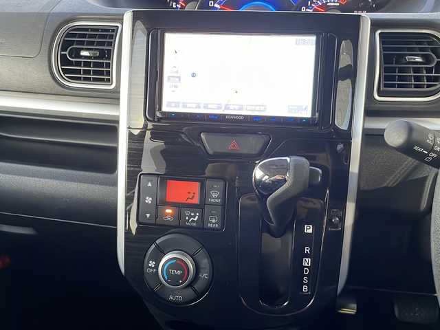 ダイハツ タント カスタム X トップED SA 茨城県 2014(平26)年 5.5万km ブラックマイカメタリック ナビ/-AM/FM/CD/TV /LEDヘッドライト /ハーフレザーシート /前後ドライブレコーダー /ETC /プッシュスタート /純正アルミホイール /純正フロアマット/片側パワースライドドア /フォグライト /オートライト /スペアキー