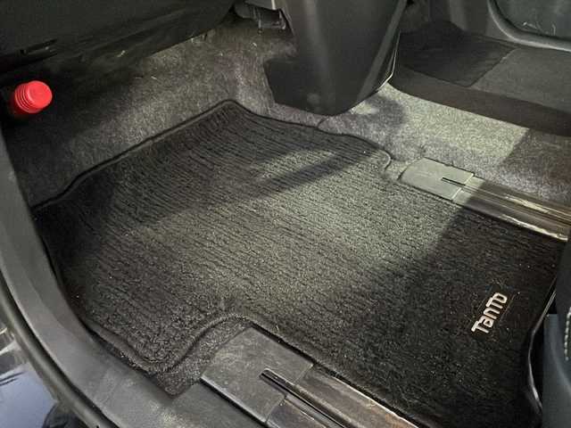 ダイハツ タント カスタム X トップED SA 茨城県 2014(平26)年 5.5万km ブラックマイカメタリック ナビ/-AM/FM/CD/TV /LEDヘッドライト /ハーフレザーシート /前後ドライブレコーダー /ETC /プッシュスタート /純正アルミホイール /純正フロアマット/片側パワースライドドア /フォグライト /オートライト /スペアキー