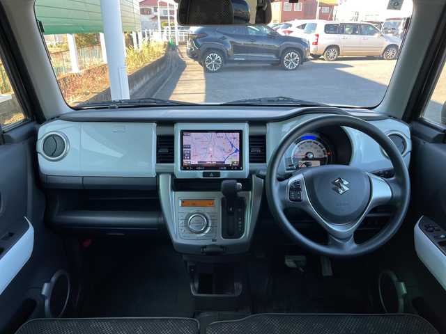 スズキ ハスラー F リミテッド 茨城県 2017(平29)年 0.4万km クールカーキパールメタリック/ホワイト2トーンルーフ 社外8型ナビ/Bluetooth/フルセグTV/バックカメラ/ETC/シートヒーター/アイドリングストップ/横滑り防止装置/衝突軽減システム/レーンキープ/オートライト/HIDヘッドライト/純正フロアマット/純正15インチアルミホイール/スマートキー/プッシュスタート