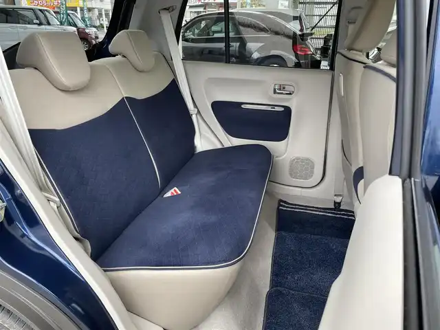 スズキ ラパン モード 青森県 2020(令2)年 3.6万km ノクターンブルーパール/ホワイト 2トーンルーフ ４ＷＤ/純正メモリナビ/【AM/FM/CD/DVD/BT】/フルセグＴＶ/バックカメラ/パーキングセンサー/プリクラッシュブレーキ/車線逸脱抑制機能/横滑り防止/アイドリングストップ/ステアリングスイッチ/シートヒーター/ドアバイザー/プッシュスタート/HIDヘッドライト/フォグランプ/社外AW冬タイヤ積込/取扱説明書/保証書
