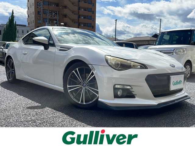 スバル ＢＲＺ S 山形県 2013(平25)年 13.1万km サテンホワイトパール ・社外マフラー/・社外車高調（純正車載）/・社外追加メーターX４/・社外シフトノブ/・社外ナビCD/DVD/フルセグ/BT/・バックカメラ/・社外ドラレコ