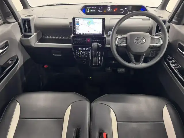 ダイハツ タント カスタム RS セレクション 三重県 2020(令2)年 6.9万km レーザーブルークリスタルシャイン ガソリン・ターボ/FF/インパネCVT/純正 9インチナビ NSZN-Y70DS/（CD/DVD/TV/iPod/MEMORY MUSIC/SD/Bluetooth/FM/AM/USB/HDMI/ドラレコ）/バックカメラ/両側パワースライドドア（ワンタッチオープン機能/ウェルカムオープン機能/タッチ＆ゴーロック機能付）/ドライブレコーダー 前後（ナビ連動）/ビルトインETC/スマートアシスト3/・衝突回避支援ブレーキ機能（対車両・対歩行者）/・衝突警報機能（対車両・対歩行者）/・ブレーキ制御付誤発進抑制機能（前方・後方）/・レーダークルコン/・レーンキープコントロール（LKC）/・車線逸脱抑制制御機能/・車線逸脱警報機能/・コーナーセンサー（フロント２個／リヤ２個）/・標識認識機能（進入禁止）/・アダプティブドライビングビーム（ADB）/装備/・ハーフレザーシート/・シートヒーター（D/N）/・オートエアコン/・オートライト/・LED ヘッドランプ＋サイドビューランプ＋フロントフォグランプ/・運転席ロングスライド機能/・ステアリングスイッチ/・充電用USBジャック/・プッシュスタート/・純正15inAW/・スマートキーx2/・保/取/など