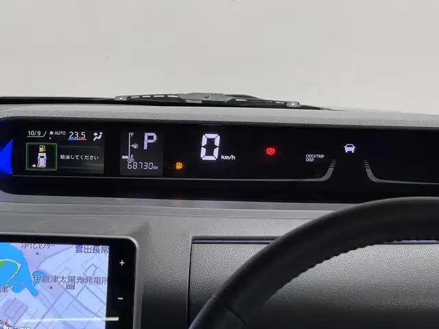 ダイハツ タント カスタム RS セレクション 三重県 2020(令2)年 6.9万km レーザーブルークリスタルシャイン ガソリン・ターボ/FF/インパネCVT/純正 9インチナビ NSZN-Y70DS/（CD/DVD/TV/iPod/MEMORY MUSIC/SD/Bluetooth/FM/AM/USB/HDMI/ドラレコ）/バックカメラ/両側パワースライドドア（ワンタッチオープン機能/ウェルカムオープン機能/タッチ＆ゴーロック機能付）/ドライブレコーダー 前後（ナビ連動）/ビルトインETC/スマートアシスト3/・衝突回避支援ブレーキ機能（対車両・対歩行者）/・衝突警報機能（対車両・対歩行者）/・ブレーキ制御付誤発進抑制機能（前方・後方）/・レーダークルコン/・レーンキープコントロール（LKC）/・車線逸脱抑制制御機能/・車線逸脱警報機能/・コーナーセンサー（フロント２個／リヤ２個）/・標識認識機能（進入禁止）/・アダプティブドライビングビーム（ADB）/装備/・ハーフレザーシート/・シートヒーター（D/N）/・オートエアコン/・オートライト/・LED ヘッドランプ＋サイドビューランプ＋フロントフォグランプ/・運転席ロングスライド機能/・ステアリングスイッチ/・充電用USBジャック/・プッシュスタート/・純正15inAW/・スマートキーx2/・保/取/など