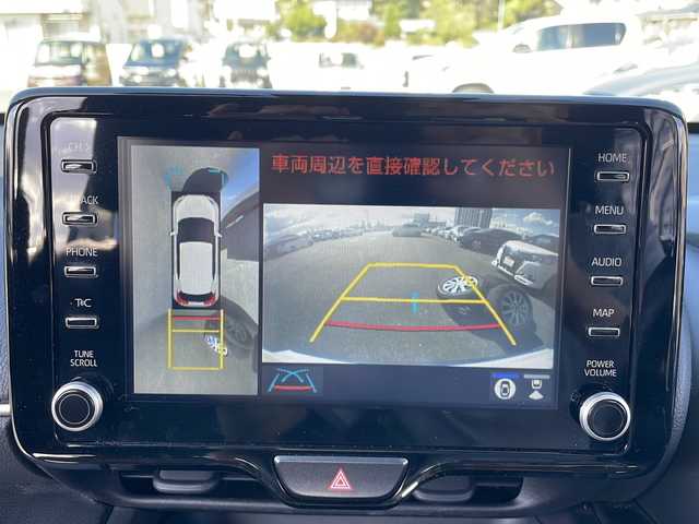 トヨタ ヤリスクロス ハイブリッド G 岩手県 2022(令4)年 4.6万km ホワイトパールクリスタルシャイン ワンオーナー/禁煙車/純正ディスプレイオーディオ/AM/FM/Bluetooth/サイド/バックカメラ/全方位カメラ/ETC/前後ドライブレコーダー/レーダークルーズコントロール/衝突被害軽減ブレーキ/レーンキープアシスト/横滑り防止装置/オートライト/オートハイビーム/LEDヘッドライト/スマートキー/プッシュスタート/電動格納ミラー/純正16インチAW/積込スタッドレスタイヤ　/純正フロアマット/純正ドアバイザー/保証書/取扱説明書