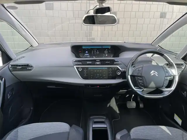 シトロエン Ｃ４ ピカソ シャイン ブルーHDi 静岡県 2018(平30)年 3.6万km ベージュ ワンオーナー/純正ナビ/・Bluetooth/・Apple Carplay//