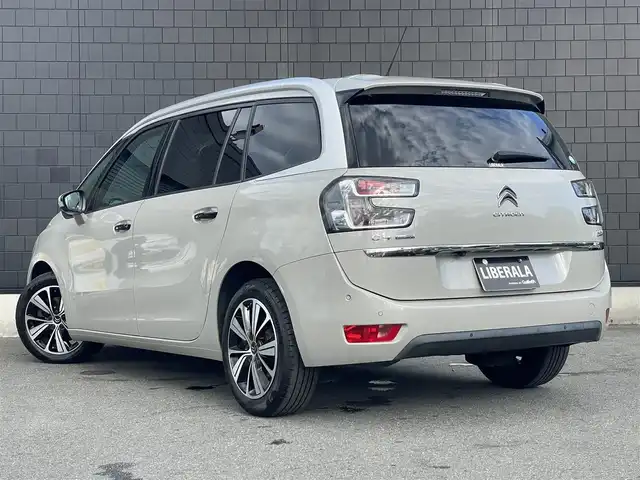 シトロエン Ｃ４ ピカソ シャイン ブルーHDi 静岡県 2018(平30)年 3.6万km ベージュ ワンオーナー/純正ナビ/・Bluetooth/・Apple Carplay//