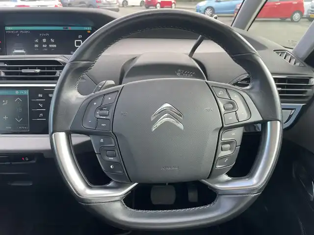 シトロエン Ｃ４ ピカソ シャイン ブルーHDi 静岡県 2018(平30)年 3.6万km ベージュ ワンオーナー/純正ナビ/・Bluetooth/・Apple Carplay//