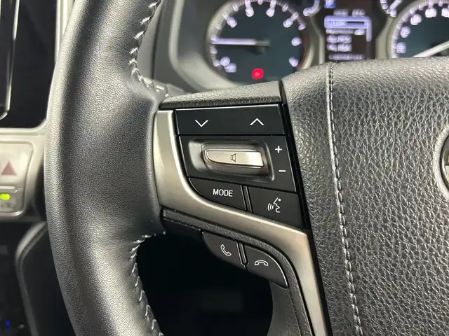 トヨタ ランドクルーザー プラド TX Lパッケージ ブラックED 愛知県 2021(令3)年 5.9万km グレーメタリック ブラックパッケージ/・漆黒メッキフロントグリル/・ピアノブラック加飾LEDフォグランプ/・漆黒メッキバックドアガーニッシュ/・ピアノブラックルーフレール/・ブラック塗装18インチアルミホイール/・ブラック革シート/・ブラックシフトパネル/純正9インチSDナビ/（Bluetooth/フルセグ/バックカメラ/DVD/SD録音）/ビルトインETC/バグガード/セーフティセンス/・プリクラッシュセーフティ/・レーンディパーチャーアラート/・オートマチックハイビーム/・レーダークルーズコントロール/・ロードサインアシスト/トラクションコントロール/ヒルスタートアシスト/LEDヘッドランプ/革巻きステアリング/前席パワーシート/前席快適温熱シート/トノカバー/スマートキー/プッシュスタート